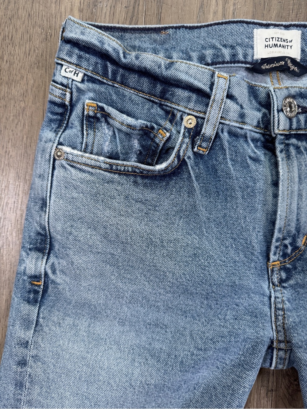 Citizens of Humanity Inga Low Rise Skinny Jeans 25 - Picture 5 of 16